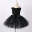Celina Black Tutu Evening Wedding Party Dress