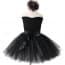 Celina Black Tutu Evening Wedding Party Dress