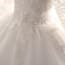 Cindy Floral Crochet Long Sleeve Girls Princess Wedding Dress