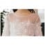 Cleopatra Floral Lace Half Sleeve Girls Princess Wedding Trailing Dress