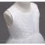 Elaina V Neck Lace Sleeveless Girls Princess Wedding Dress