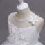 Elle 3D Floral Embroidery Girls Wedding Tutu Princess Dress