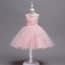 Elle 3D Floral Embroidery Girls Wedding Tutu Princess Dress