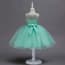 Elle 3D Floral Embroidery Girls Wedding Tutu Princess Dress
