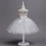 Elle 3D Floral Embroidery Girls Wedding Tutu Princess Dress