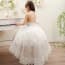 Esmay Olive Crochet with Rhinestones Girls Wedding Princess Dress