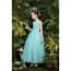 Flora Floral Patches Sleeveless Girls Wedding Princess Dress
