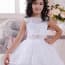 Georgie Floral Lace Sleeveless Girls Wedding Princess Tutu Dress