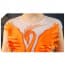 Golda Orange Swan Cap Sleeve Girls Wedding Princess Tutu Dress