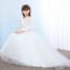 Isidora Floral Embroidery Long Sleeve Girls Wedding Princess Dress