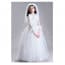 Itzel Ruffle Design with Headband Girls Wedding Princess Dress