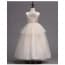 Ivy 3D Floral Lace Embroidery Girls Princess Wedding Dress
