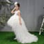 Kami White Swan Girls Wedding Princess Dress