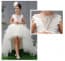 Kami White Swan Girls Wedding Princess Dress