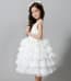 Kelsie Floral Crochet Ruffle Girls Wedding Princess Dress