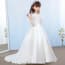 Maire Lace with Rhinestones Long Sleeve Girls Wedding Princess Dress
