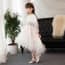 Malinda Floral Embroidery See-through with Cloak Girls Wedding Princess Dress