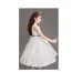 Marianna Floral Embroidery Ruffle Girls Wedding Princess Dress