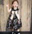 Marlene Sleeveless Contrast with Bow-knot Girls Princess Wedding Dress