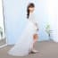 Maya Floral Embroidery with Rhinestones Half Sleeve Girls Wedding Princess Dress