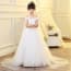 Nerys Off Shoulder Rhinestones Girls Wedding Princess Dress