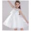 Olympia Sleeveless Crochet with Bow-knot Girls Princess Wedding Dress