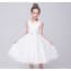 Petra Floral Lace V Neck Girls Princess Wedding Dress