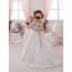 Selina Off-shoulder Floral with Sequin Girls Wedding Princess Dress