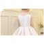 Sylvia Floral Beadings Sleeveless Girls Princess Wedding Dress