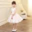 Sylvia Floral Beadings Sleeveless Girls Princess Wedding Dress