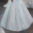 Tara Floral Lace Short Sleeve Girls Wedding Princess Dress