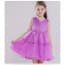 Taryn Floral Lace V Neck Sleeveless Girls Princess Wedding Dress