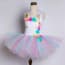Ariadne Pastel Unicorn Rainbow Tutu Princess Dress