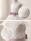 Virginie Floral Lace with Bow-knot Girls Wedding Princess Dress