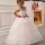 Virginie Floral Lace with Bow-knot Girls Wedding Princess Dress