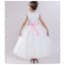 Xandra Floral Crochet Sleeveless Girls Princess Wedding Dress