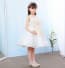 Xandria Floral Bow-Knot Sleeveless Girls Wedding Princess Dress