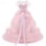 Xochitl Ruffle Open Back Girls Wedding Princess Dress