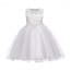 Yana Floral Lace Sleeveless Girls Princess Wedding Dress