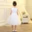 Yanna Floral Patches Sleeveless Girls Wedding Princess Dress