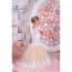 Zana Floral Crochet Off-Shoulder Mermaid Girls Wedding Princess Dress