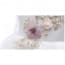 Ziva Floral Embroidery with Pearl Sleeveless Girls Princess Wedding Dress