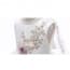 Ziva Floral Embroidery with Pearl Sleeveless Girls Princess Wedding Dress