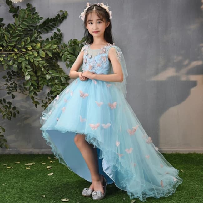 Download Lavinia 3d Butterfly Lace Girls Wedding Princess Dress Princess Dress World