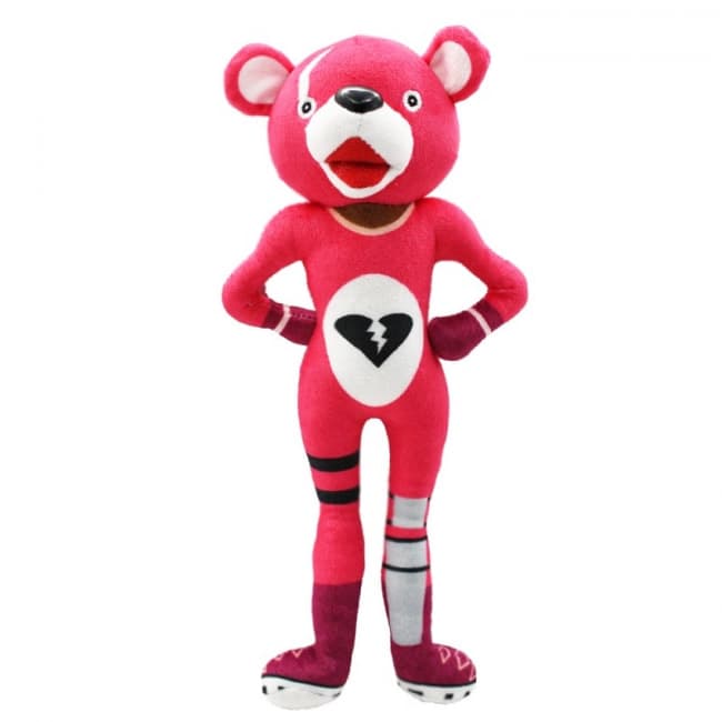 Fortnite Teddy Bear Toy Fortnite Cuddle Team Leader Pink Bear Plush Princess Dress World