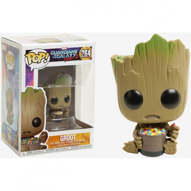 Funko Pop Marvel Guardians Of The Galaxy Vol 2 Baby Groot 264 With Candy Princess Dress World