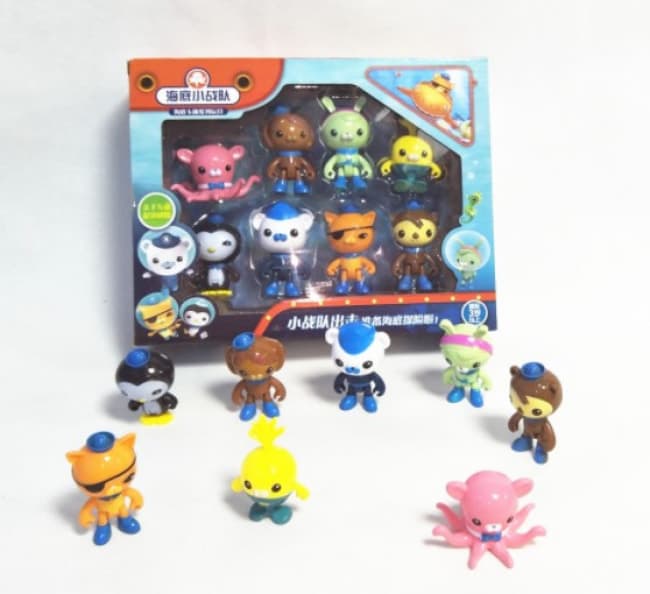 Octonauts Action Figures Octo Crew 8 Figure Pack Princess Dress World