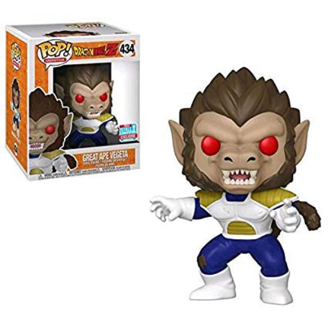 Funko Pop Dragon Ball Z Great Ape Vegeta 6 Nycc 18 Princess Dress World