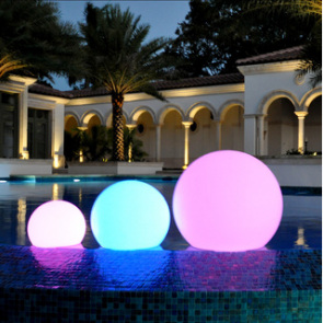 LED Color Changing Waterproof Cordless Outdoor Light Ball 50cm 20"